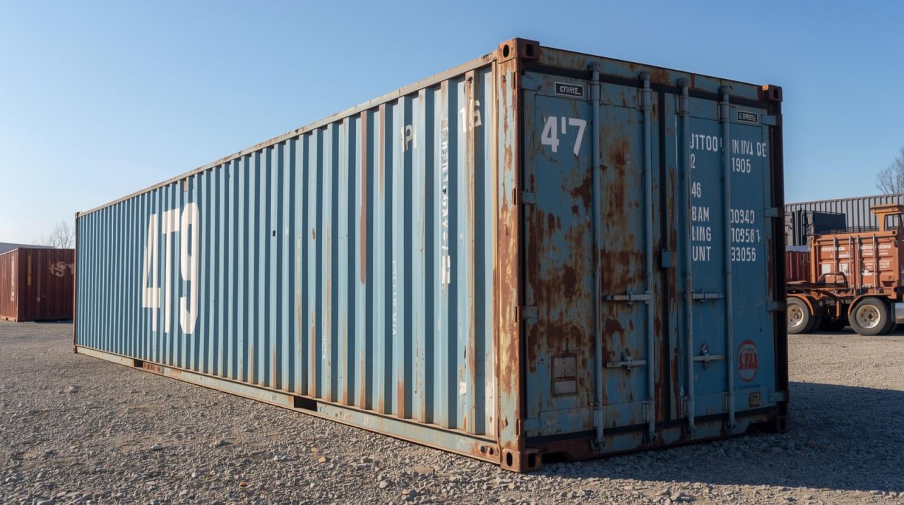 Размеры и характеристики 40-футового контейнера